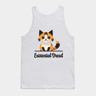 Existential Dread Cat Tank Top